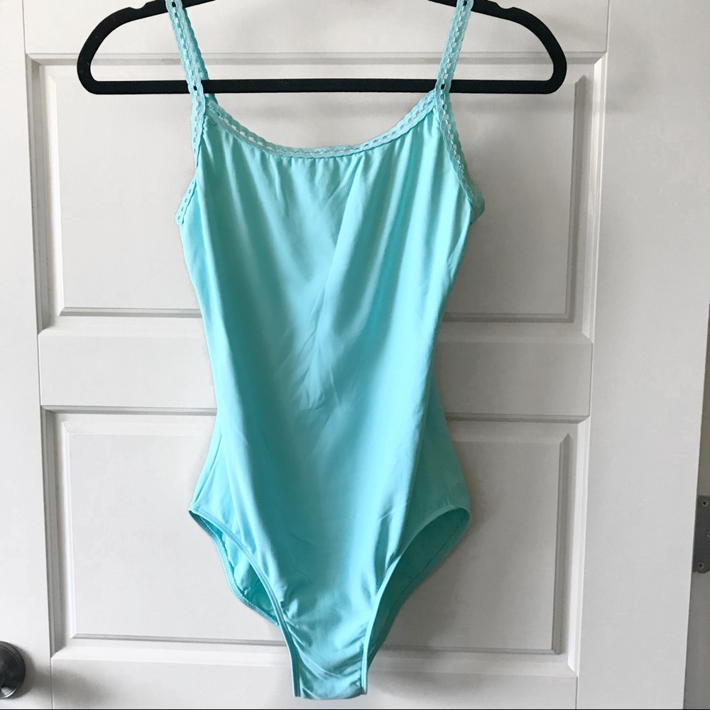 Wear Moi Blue Pacific Leotard Flora Medium